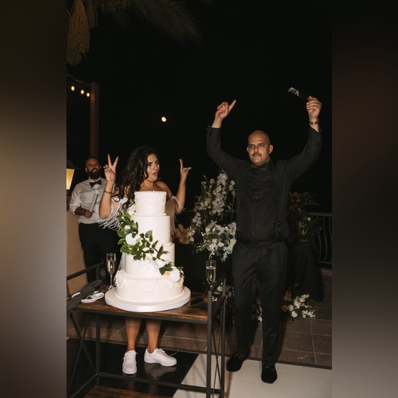 NADINE MERABI SADIE WHITE DRESS - Picture 9 of 15